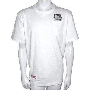 Hello Kitty x Champion 50th Anniversary Embroidered Heavyweight Pocket Tee